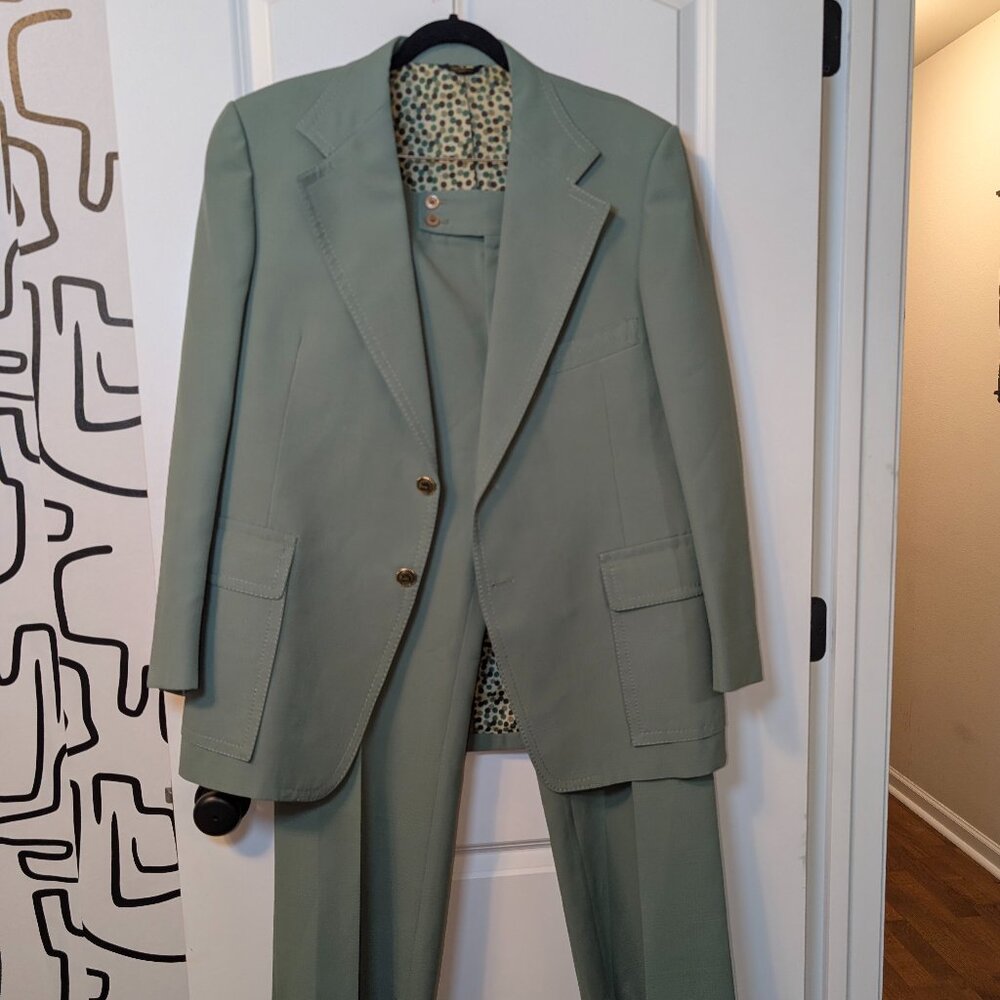 1979s Vintage Two piece custom made suit